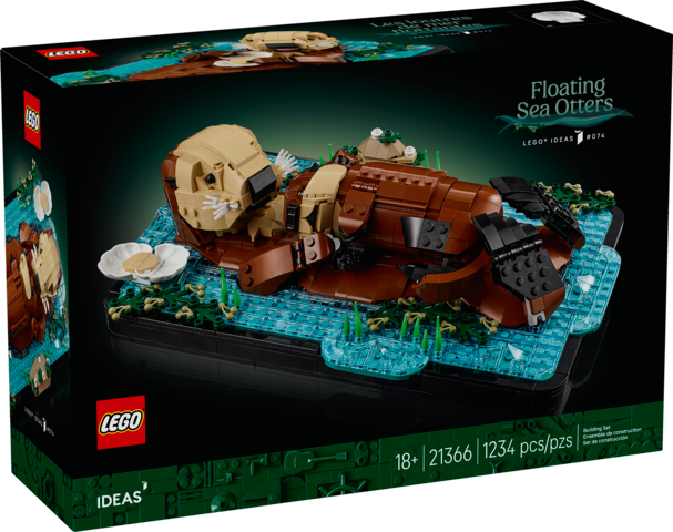 Ideas Floating Sea Otters