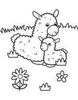 My Busy Baby Animals Coloring Book