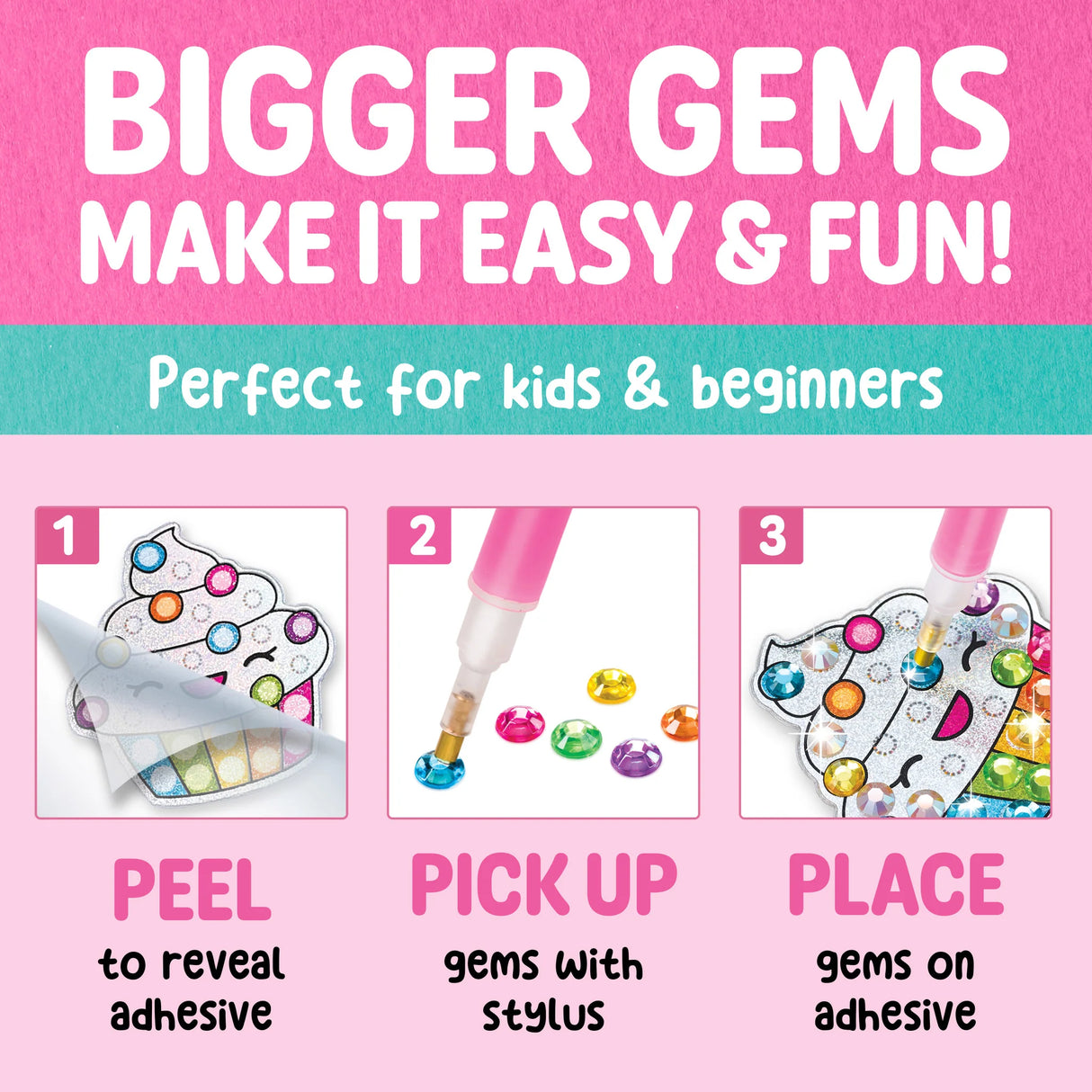 Big Gem Diamond Painting Stickers