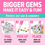 Big Gem Diamond Painting Stickers