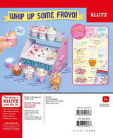 Whipped Clay Froyo Shop clay craft kit with colorful miniature frozen yogurt creations