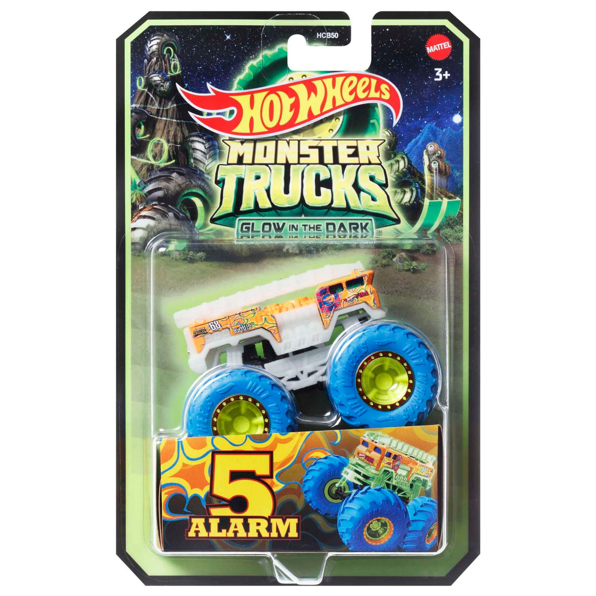 Hot Wheels Monster Truck Glow in the Dark