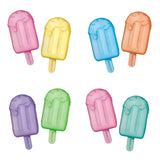 Super Duper Sugar Squisher | Ice Pops in assorted colorful popsicle shapes