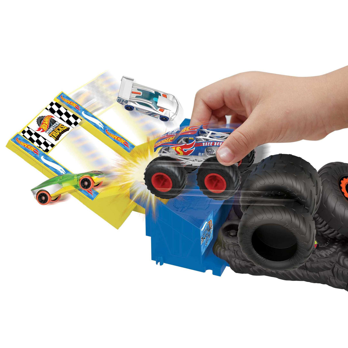 Hot Wheels Monster Trucks Arena Smashers