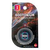 Gootonium: Dark Blue Prismatic Nebula Putty in colorful retail packaging