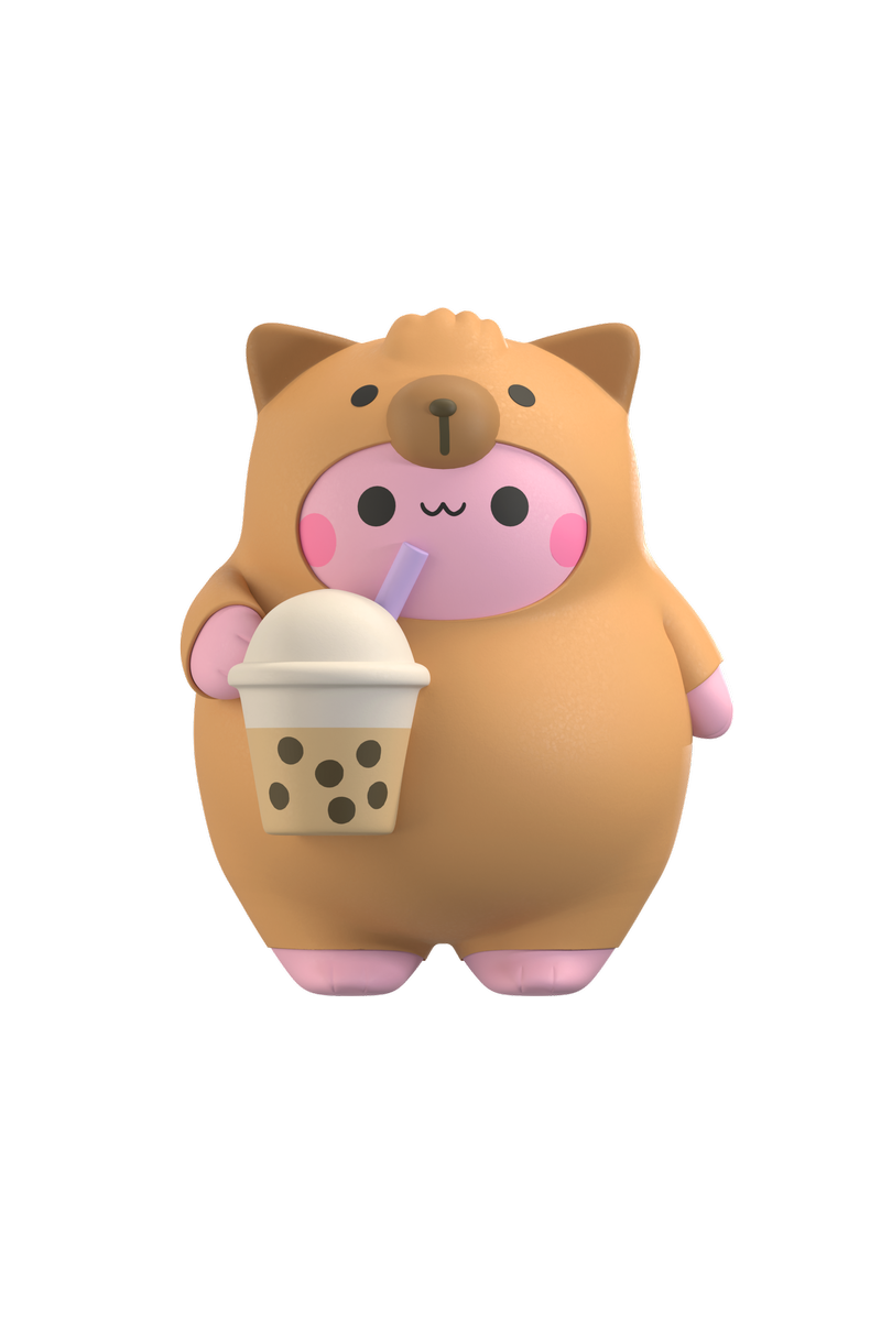 Pembe the Pink Cat Foam Squishy Blind Box