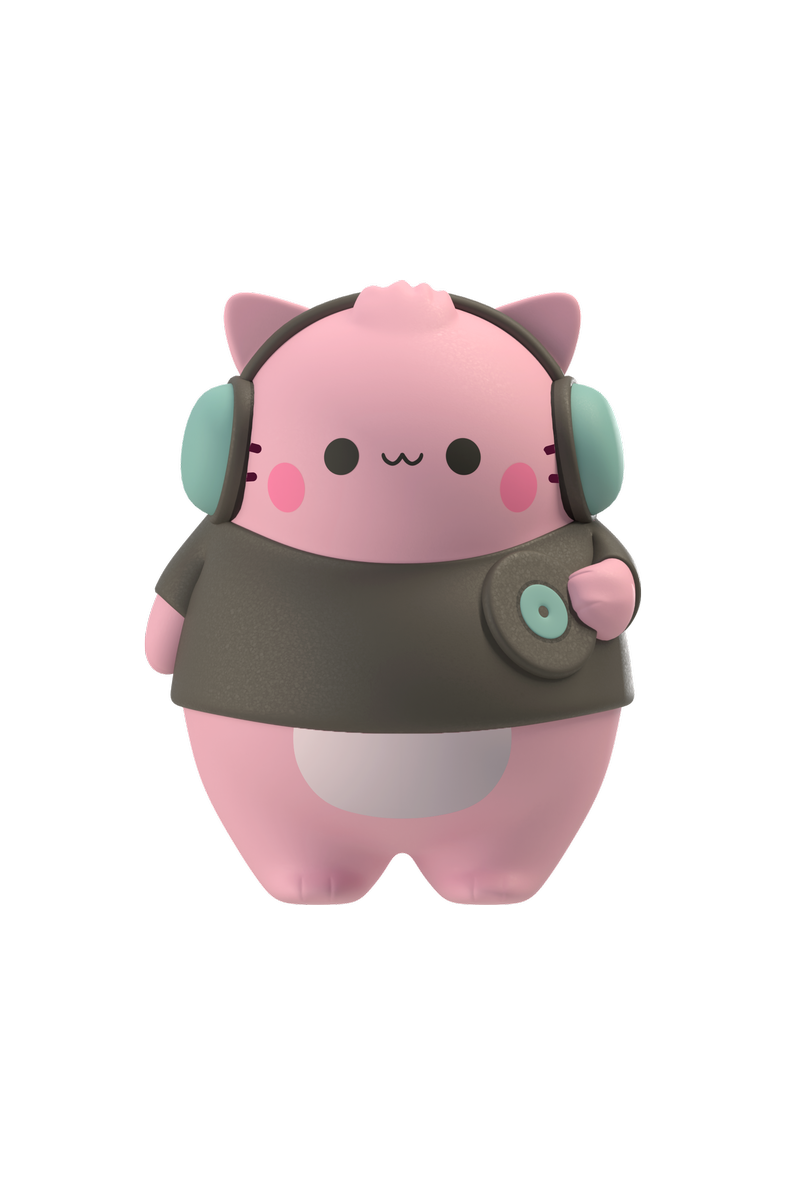 Pembe the Pink Cat Foam Squishy Blind Box