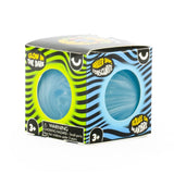 Glow in the Dark Super Squidgy Ball in colorful retail packaging