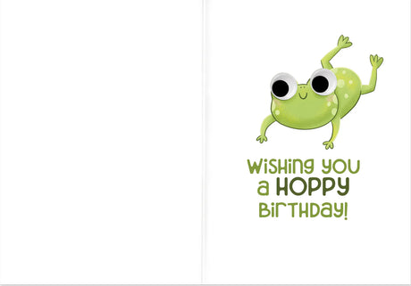 Frog Googly Eye Card