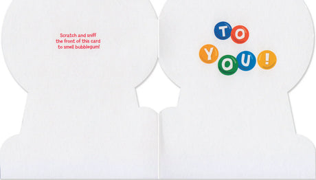 Gumballs Scratch & Sniff Card