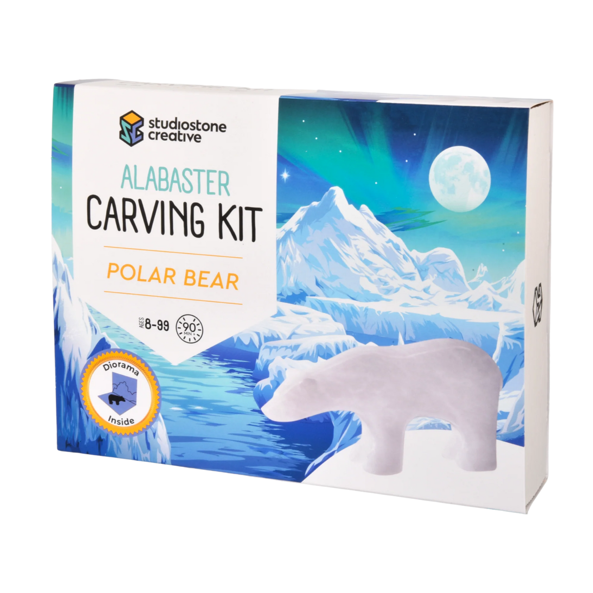 Soapstone Carving Kit | Polar Bear