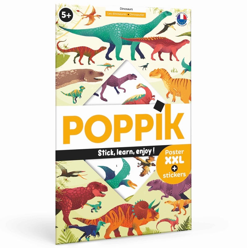 Poppik Discovery Poster Dinosaurs