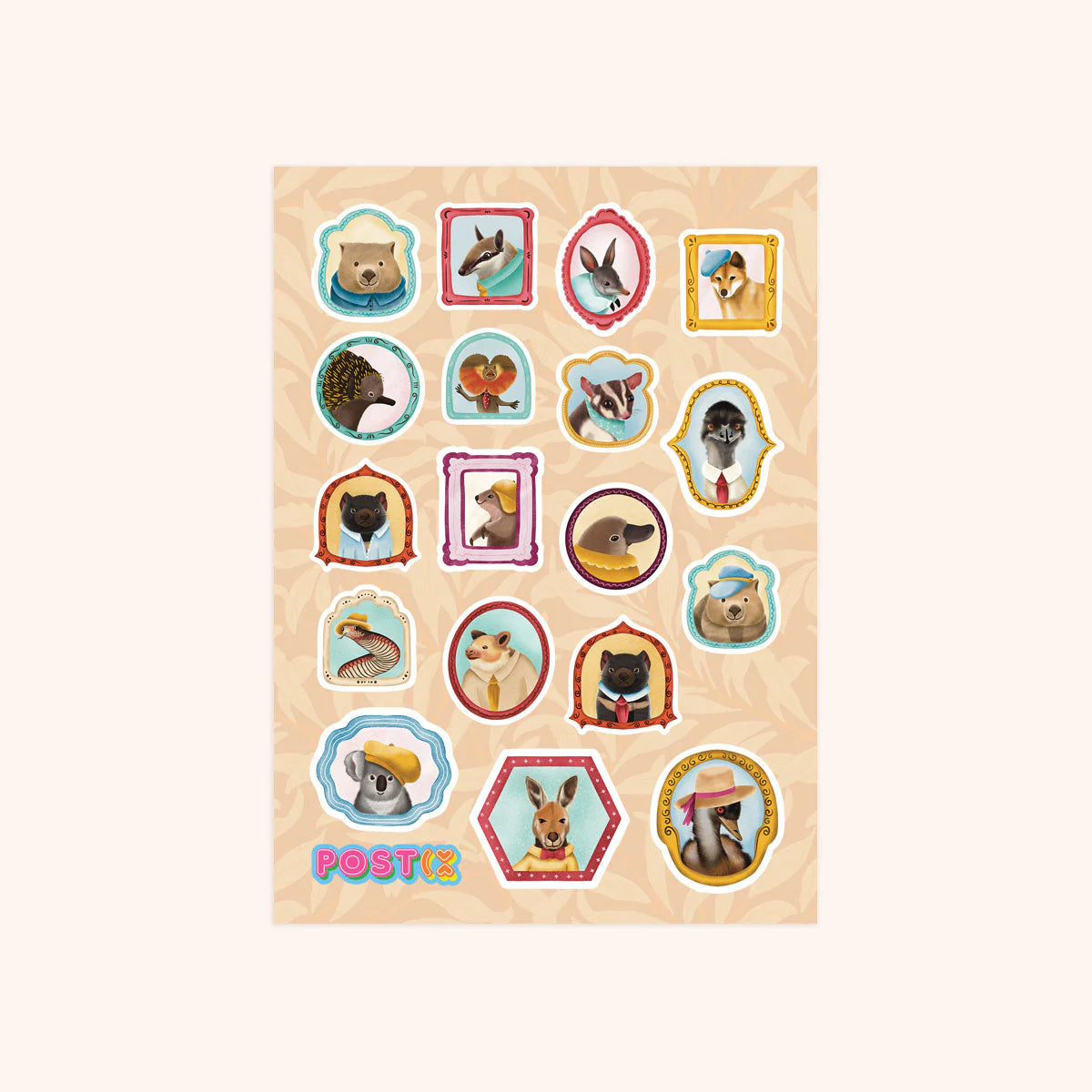 Aussie Animal Book Club Glossy Stickers