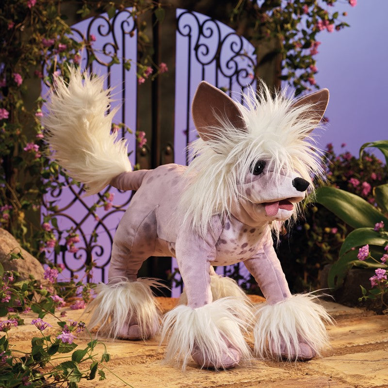 Chinese Crested Dog Puppet