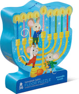36pc Hanukkah Lights Floor Puzzle
