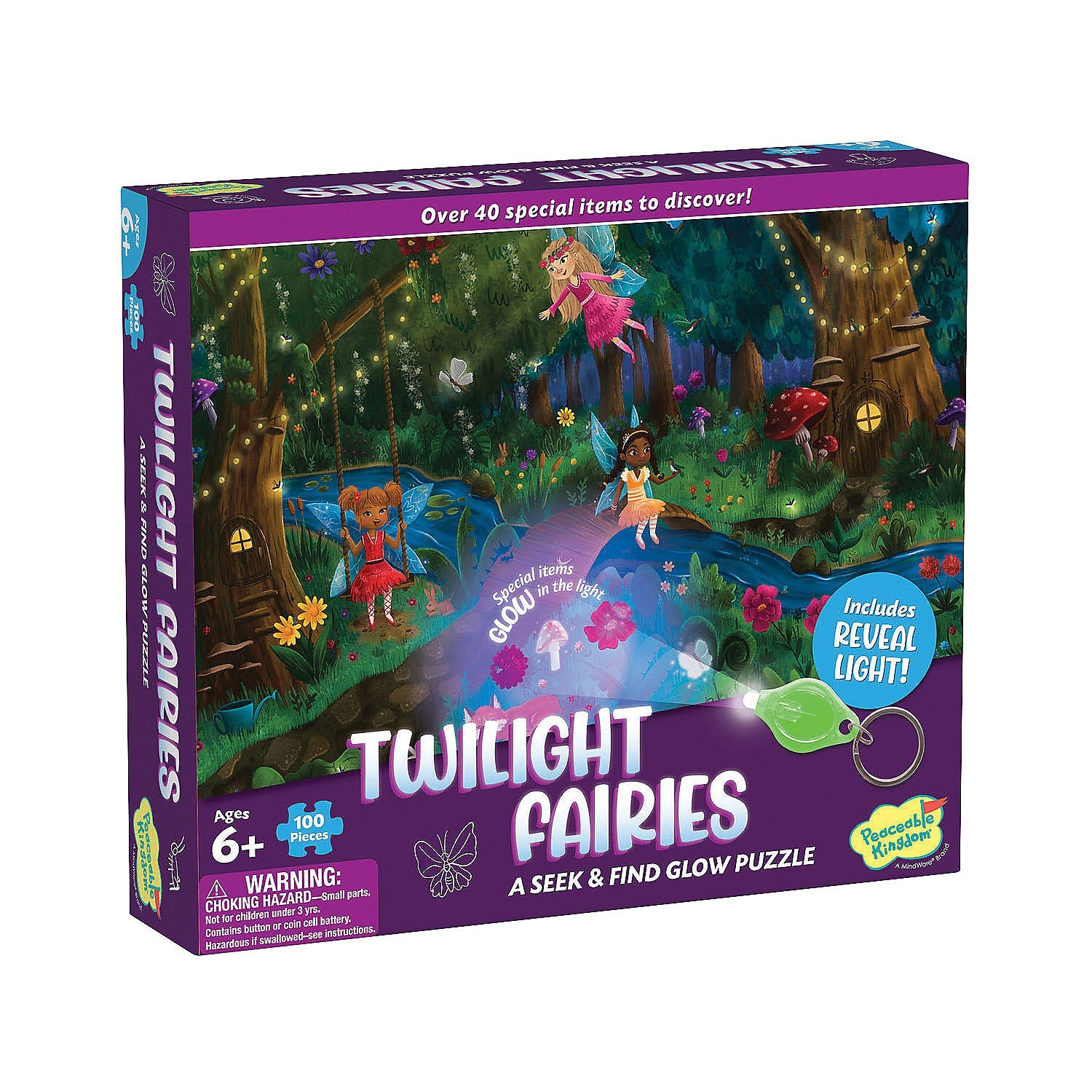 PZ 100pc Seek&Find Fairies – Treehouse Toys