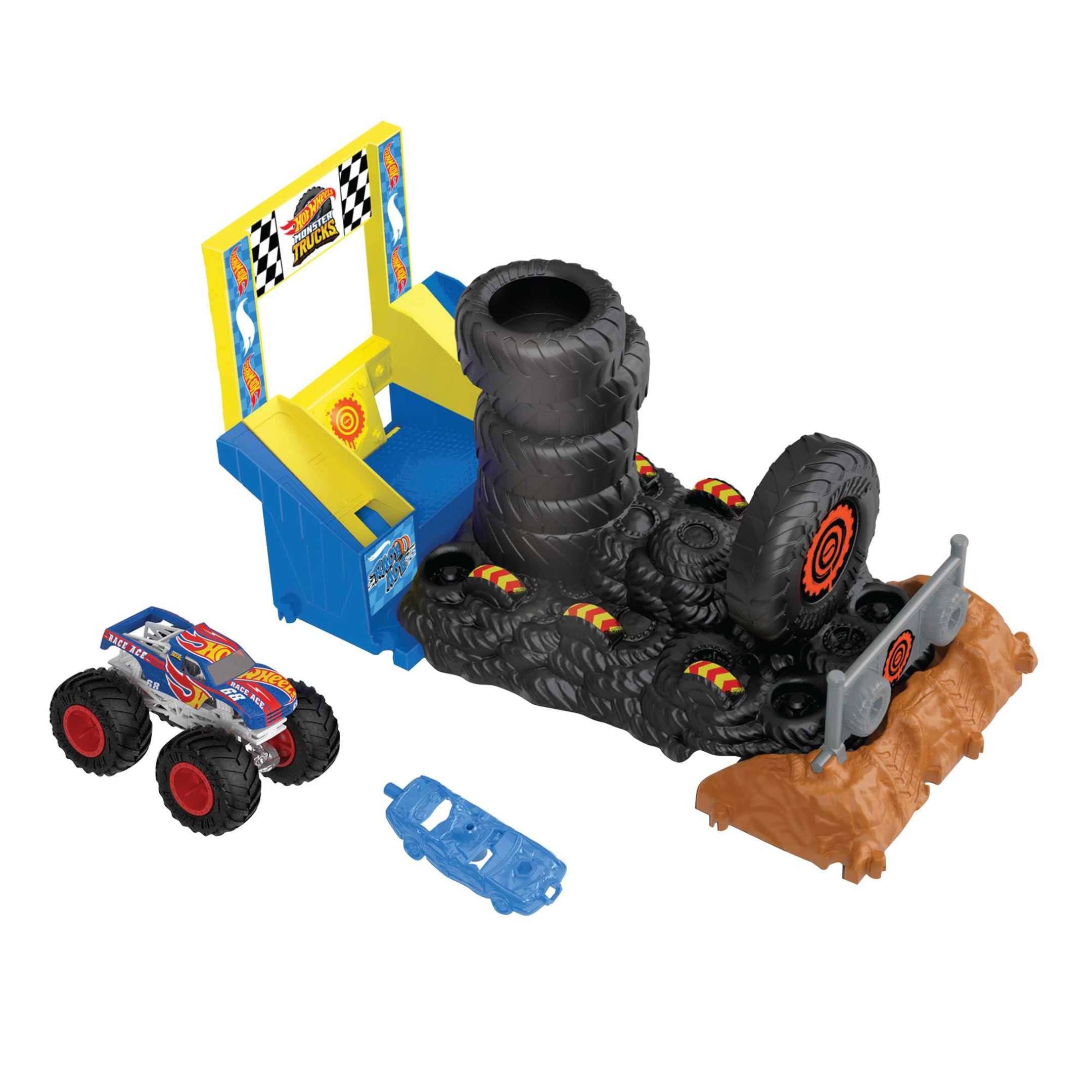 Hot selling wheels monster jam slime arena