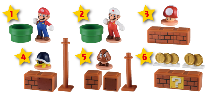 Super Mario Micro Game World Blind Box
