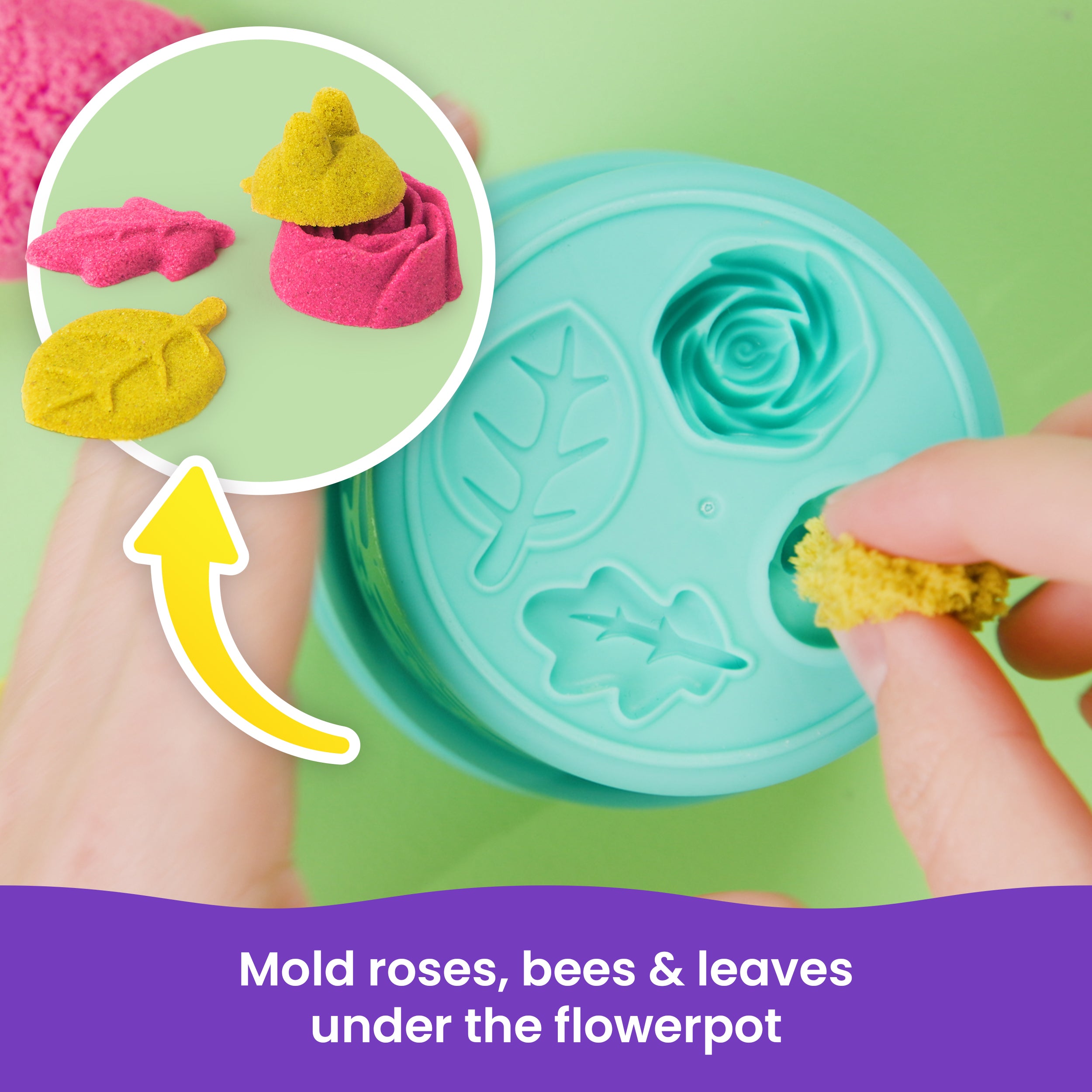 Kinetic Sand SquishBlossom – Treehouse Toys