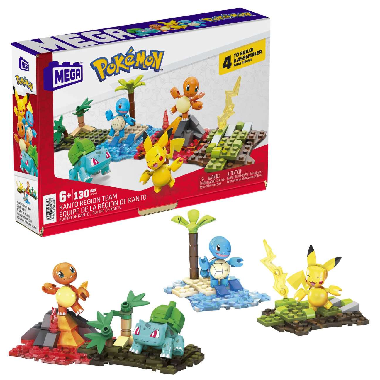 Mega Construx Pokemon Kanto Region Team – Treehouse Toys