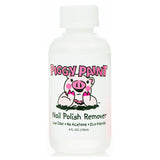 Piggy Paint Nail Polish Remover bottle with low odor, no acetone, eco-friendly formula in a 4 FL. OZ. size.