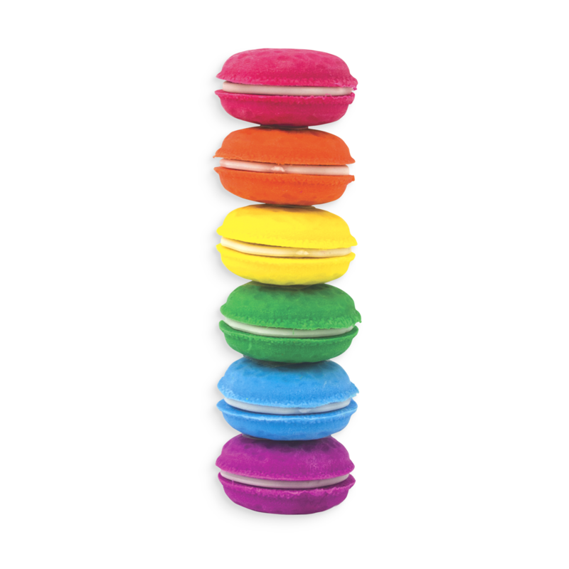 Macarons Vanilla-Scented Erasers