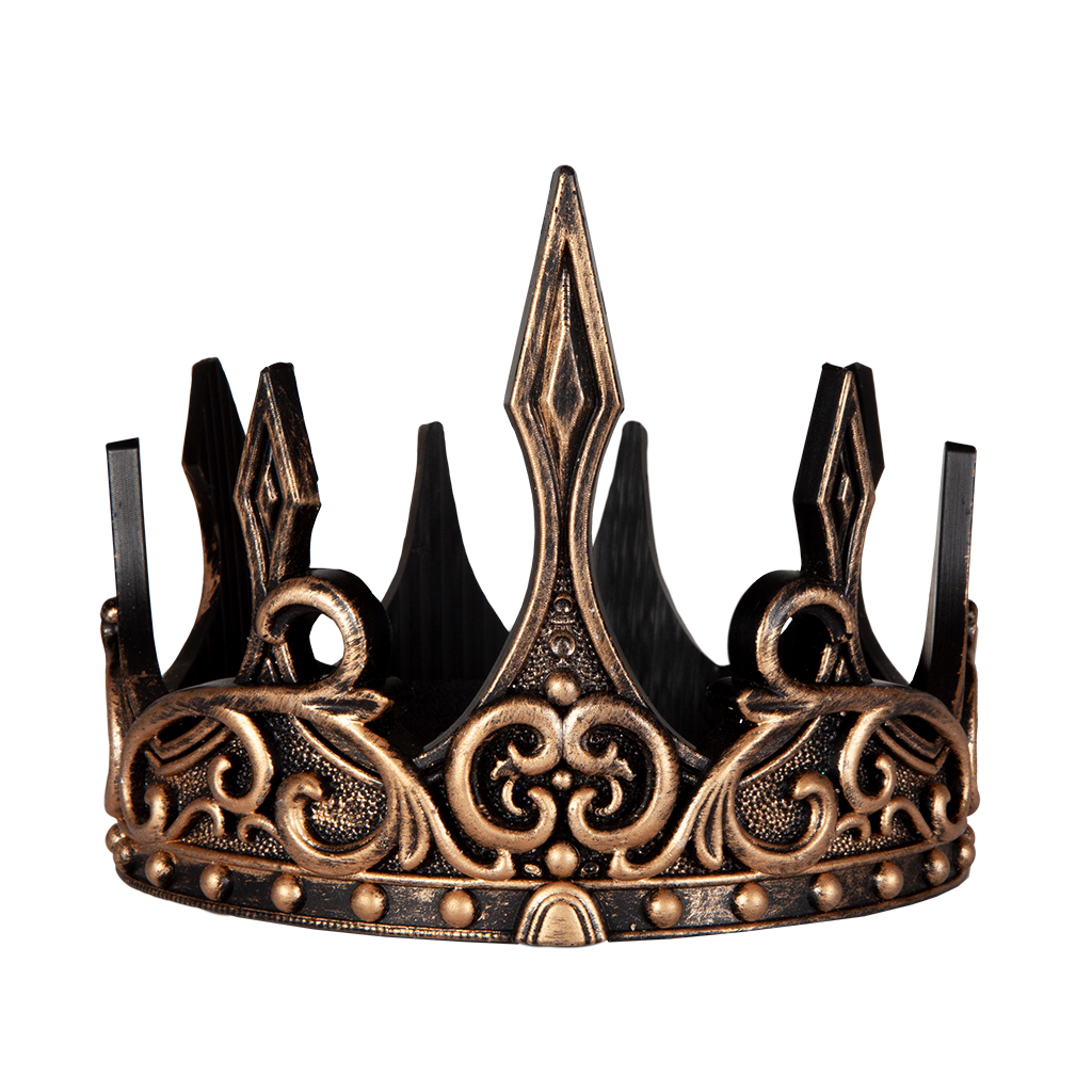 Medieval Crown | Gold/Black