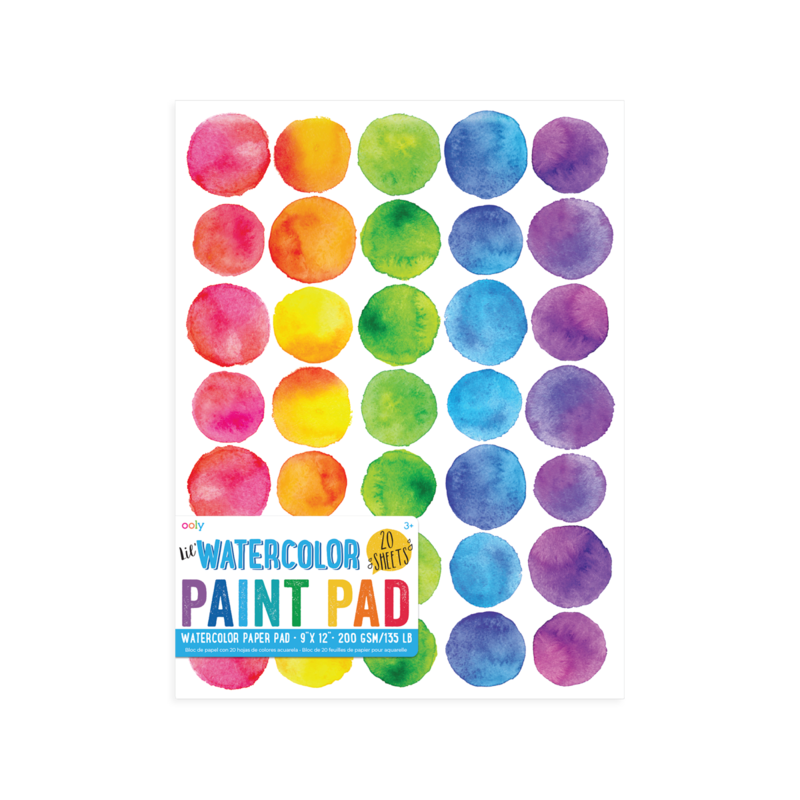 Watercolor Paint Pad – Treehouse Toys