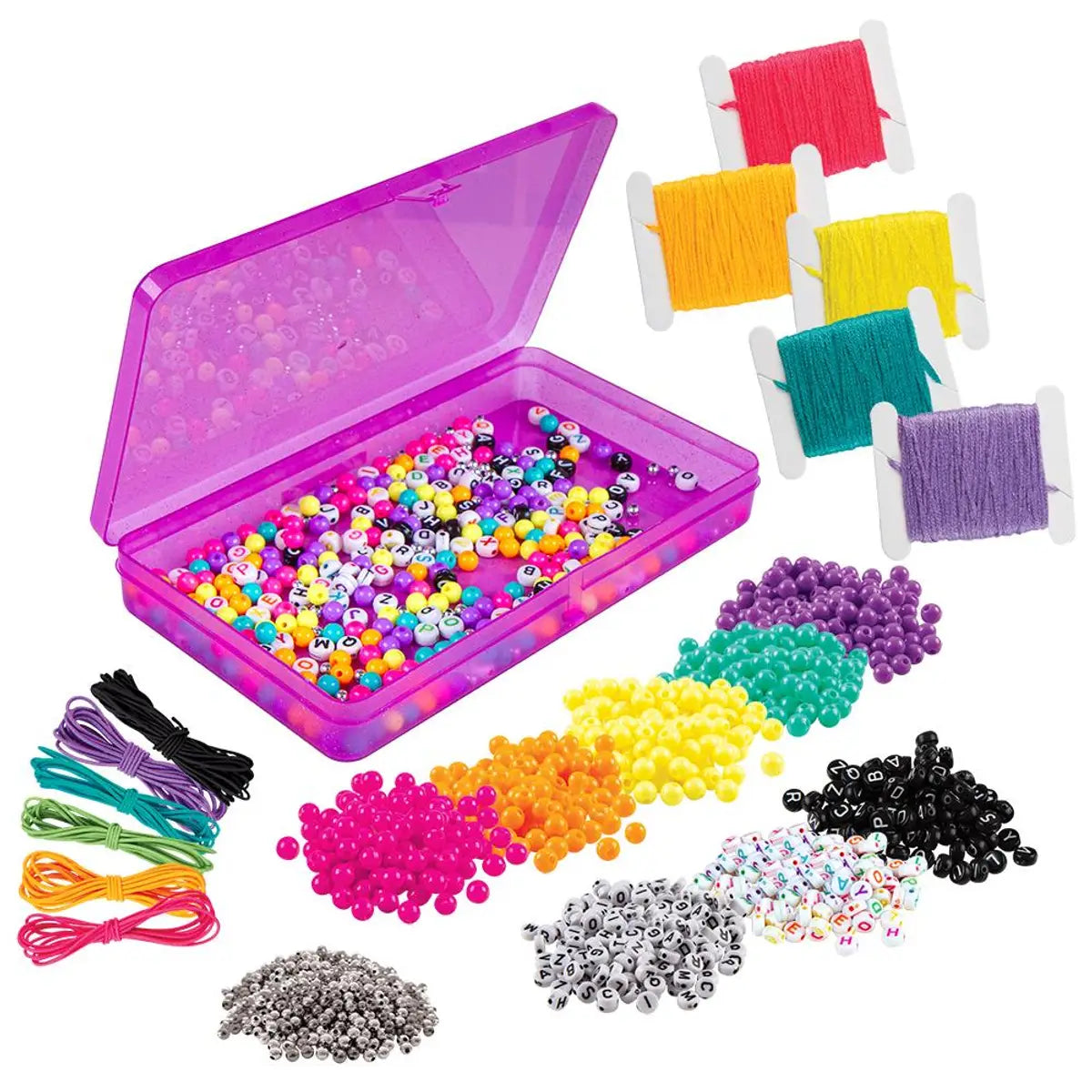 Tell Your Story Pastel Rainbow Beads 500+ – Treehouse Toys