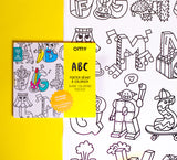 ABC Giant Coloring Poster