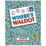 Where's Waldo? book cover featuring a crowded scene with Waldo hidden among many colorful characters.