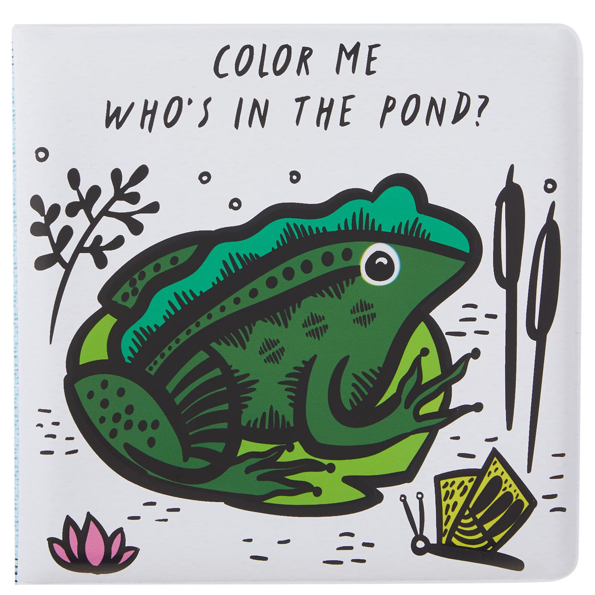 Bath Book | Color Me Who's in the Pond