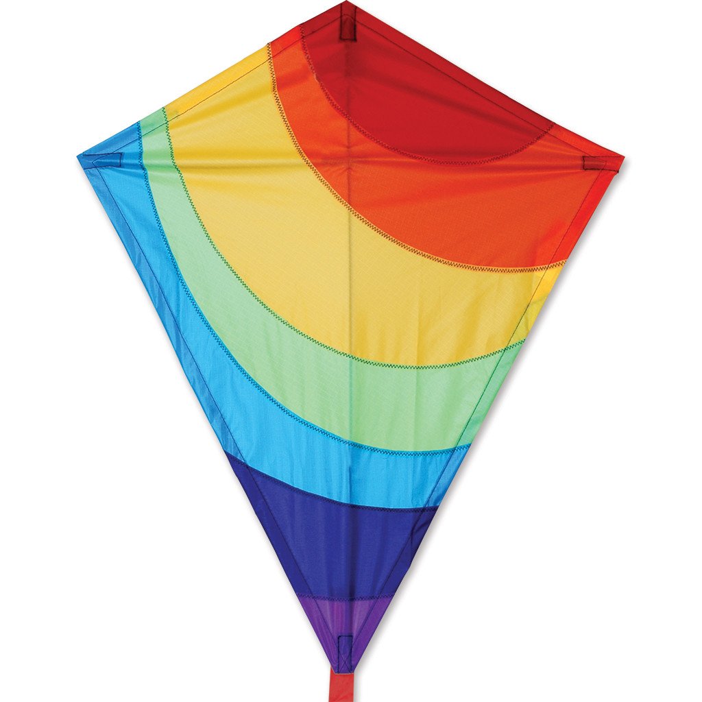 25" Diamond Kite | Radiant Rainbow