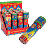 Colorful Kaleidoscope Classic Tin with vibrant patterns and classic design, perfect for hours of visual fun.