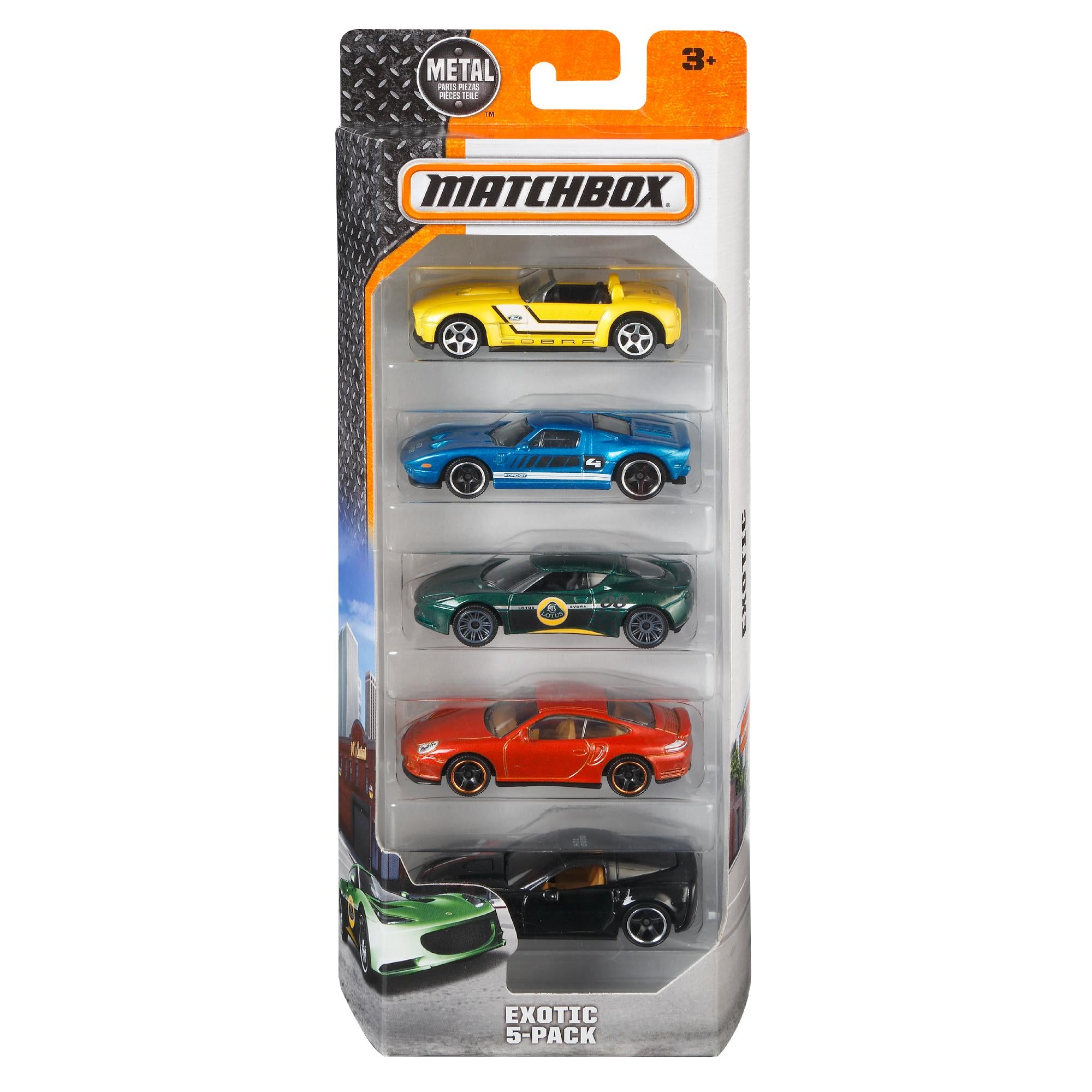 Matchbox Cars 5pk