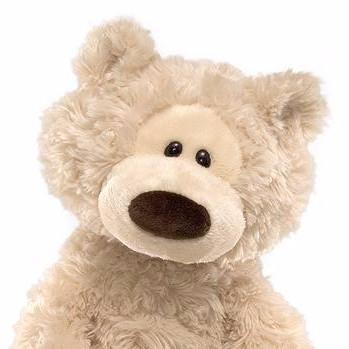 Teddy Bear Philbin Tan 12 inch beige plush with cute paw pads and a friendly, curious expression. Soft and huggable.