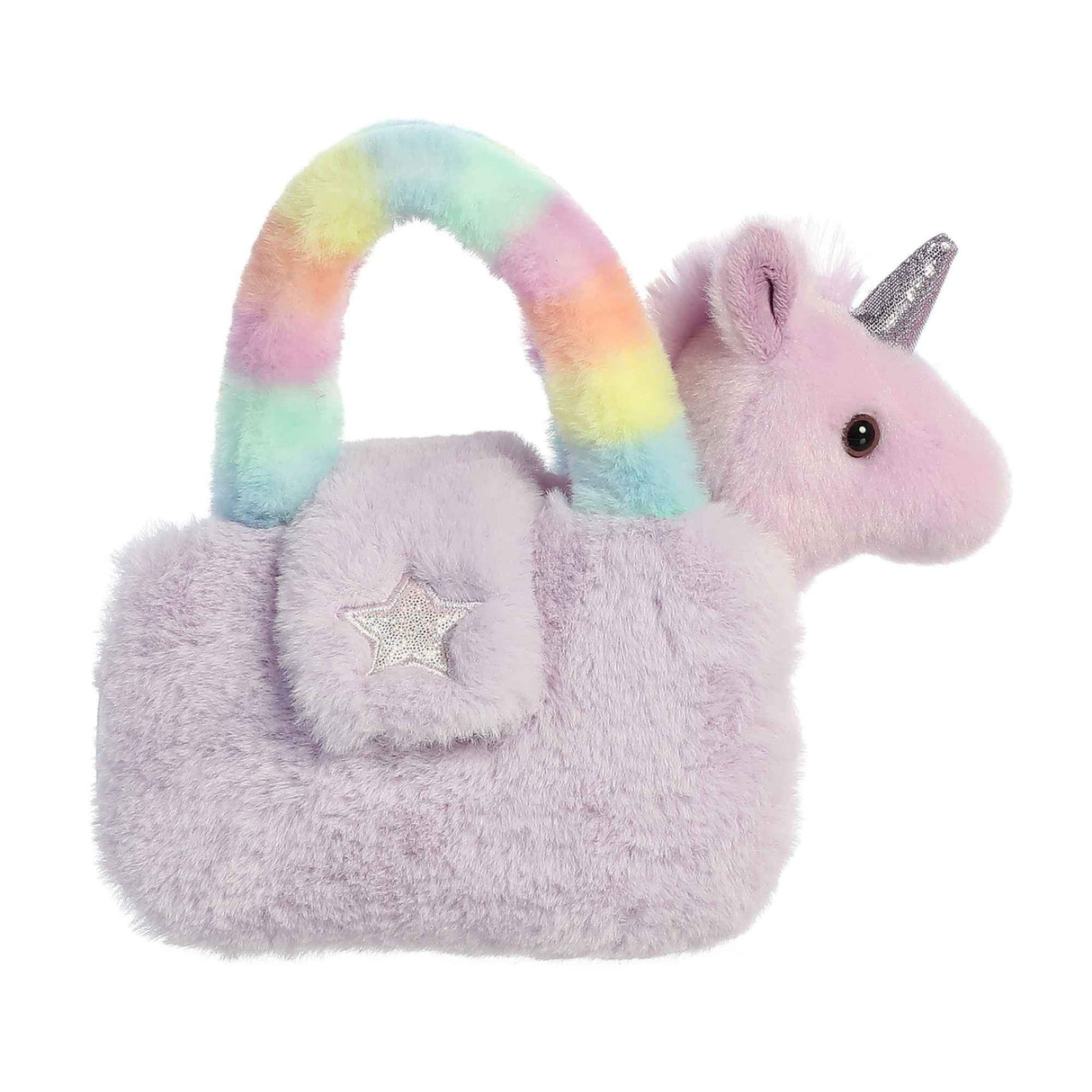 Fancy Pals Plushy Purple Unicorn