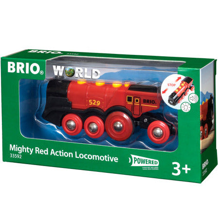 Mighty Red Locomotive