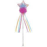 Glitter Rainbow Star Wand