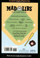 Mad Libs Grand Slam