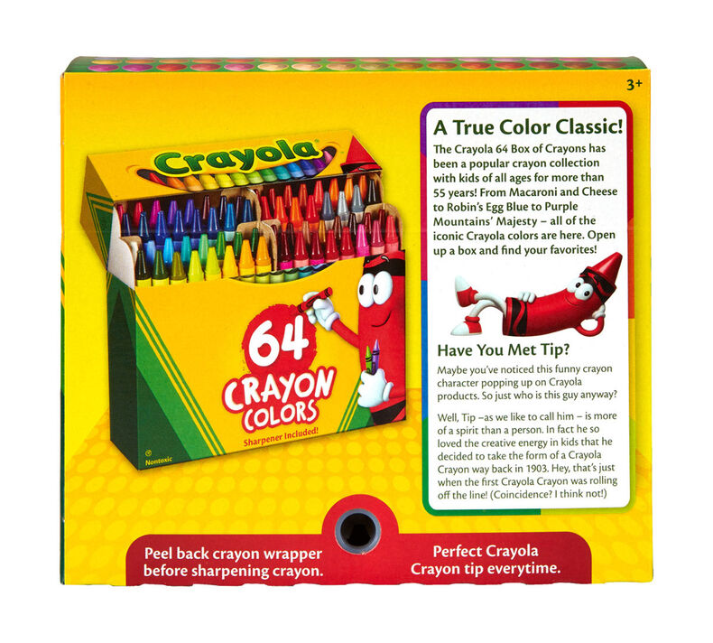 Crayola Ultimate Crayon Collection Coloring Set, Kids Indoor Activities at Home, Gift Age 3 Plus - 152 Count, Blue