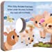 Baby Reindeer with Finger Puppet board book showing warm illustrations of a baby reindeer’s day for ages 0-3.