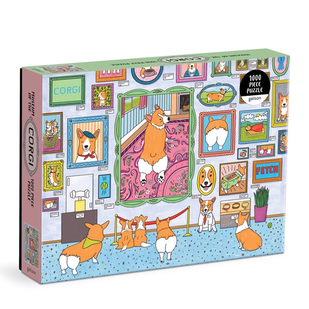 1000pc Museum of the Corgi Puzzle – Treehouse Toys
