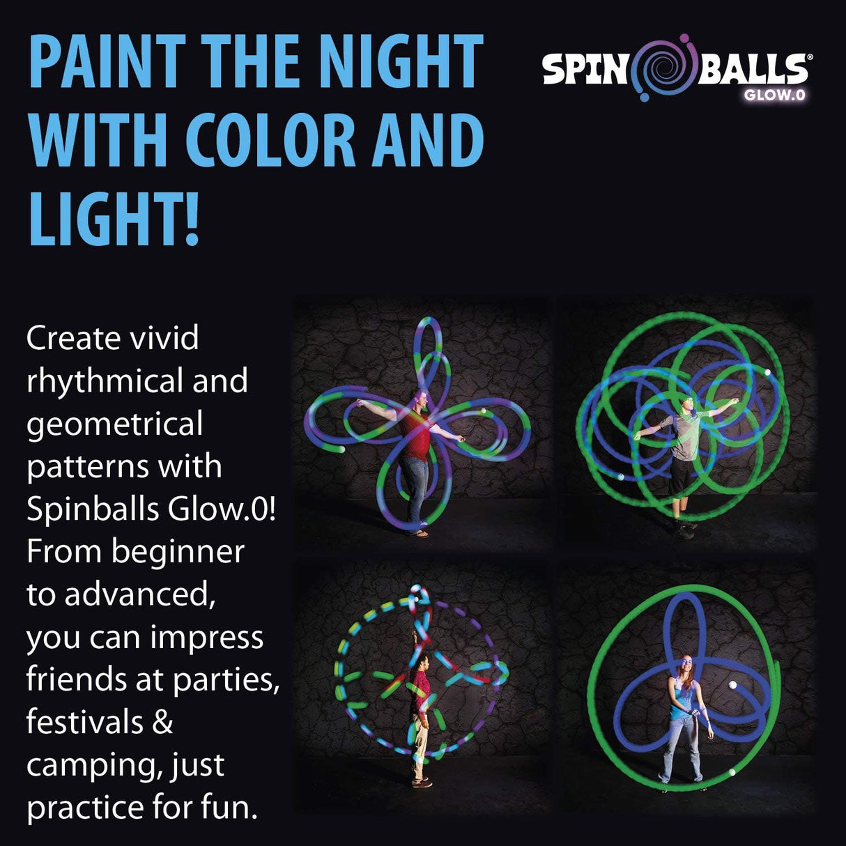 Light Up Spin Balls