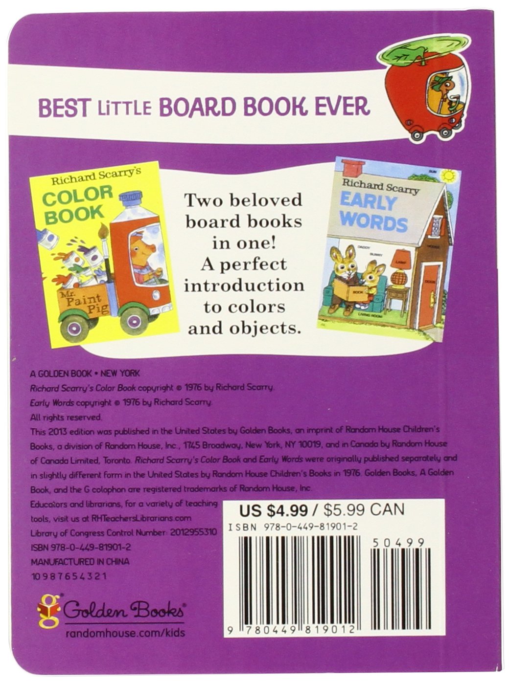 Richard Scarry's Best Little Board Book Ever