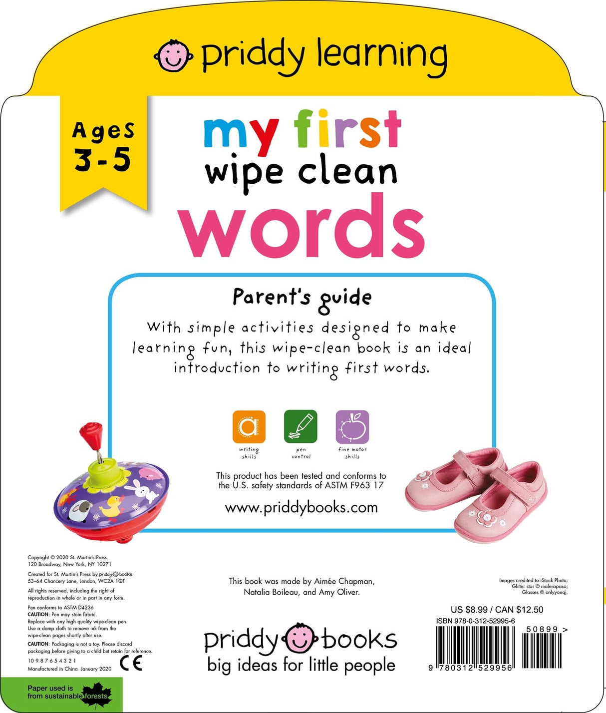 My First Words Wipe Clean Book
