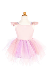 Pink Shimmer Unicorn Dress & Headband | Size 3-4