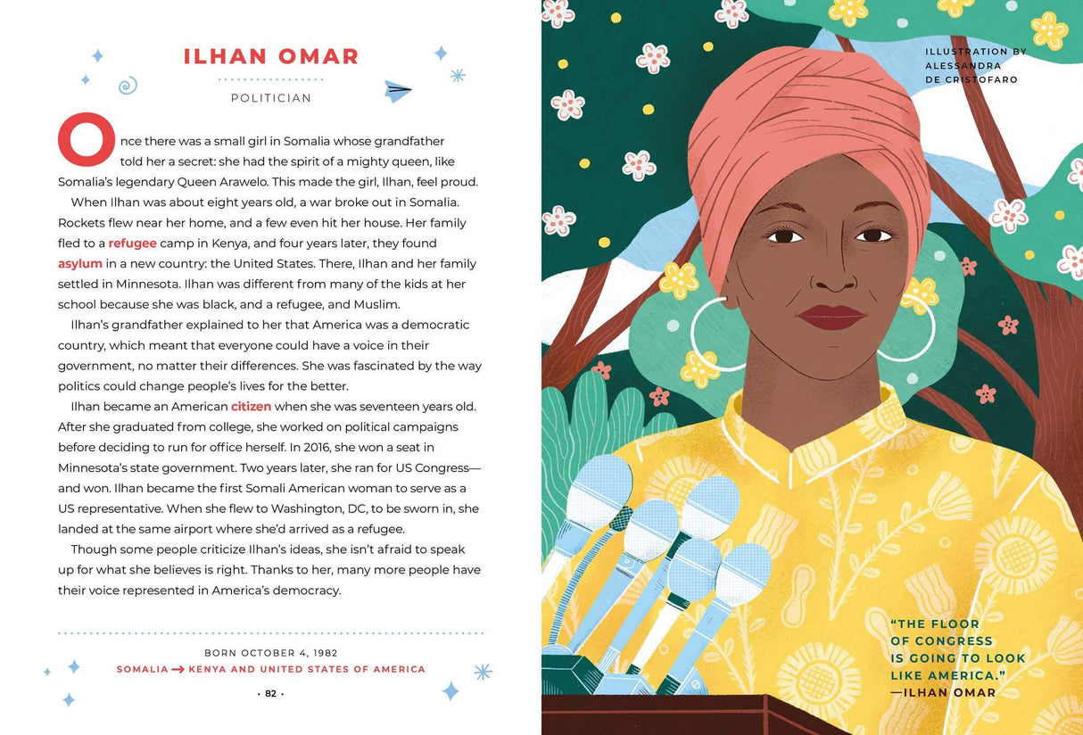 Good Night Stories for Rebel Girls: 100 Immigrant Women Who Changed the World