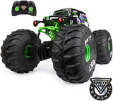 HUGE RC Grave Digger remote control monster truck with mega-sized tires, shocks, suspension, and dual joystick controller.