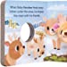 Baby Reindeer with Finger Puppet board book showing warm illustrations and a comforting story for toddlers 0-3 years.